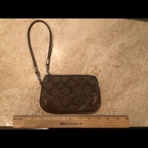 Coach wristlet